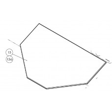 Renfert Basic Master / Quattro Coated Glass Screen - Suits OLD MODELS 2946-xxxx / 2960-xxxx - Diagram Part 15 (Part Code: 900021316) - 1pc - SPECIAL ORDER ITEM